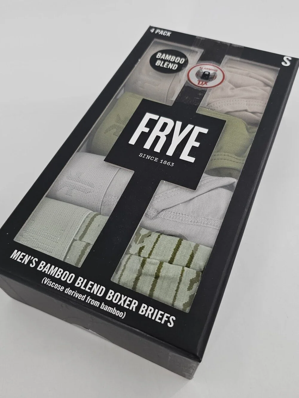 Frye Bamboo Blend Boxer Briefs 4 pack Men's